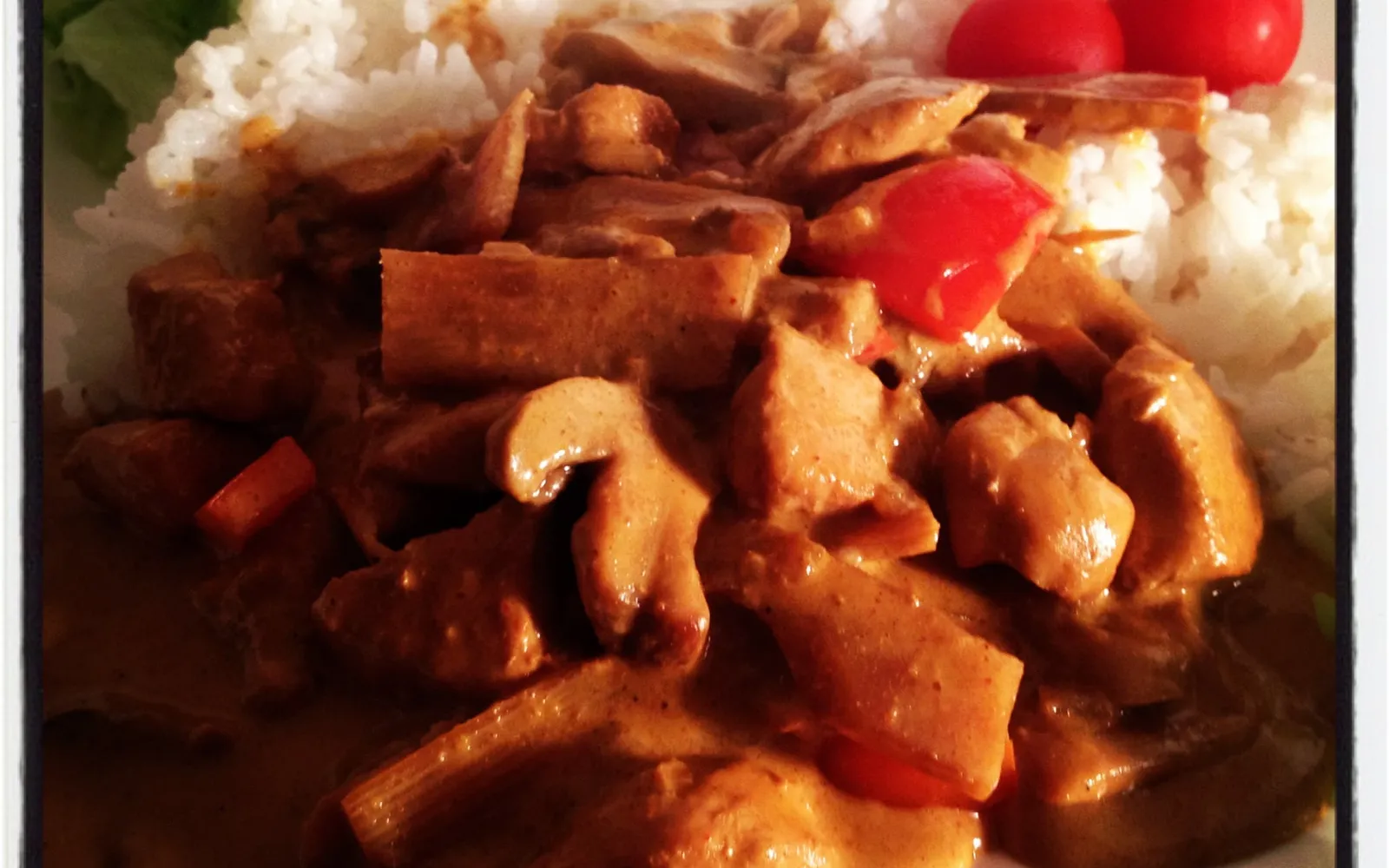 Currygryta och ris