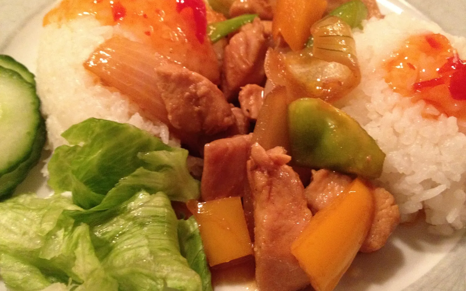 Thaikyckling med cashewnötter