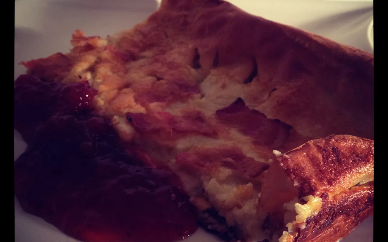 Ugnspannkaka med bacon